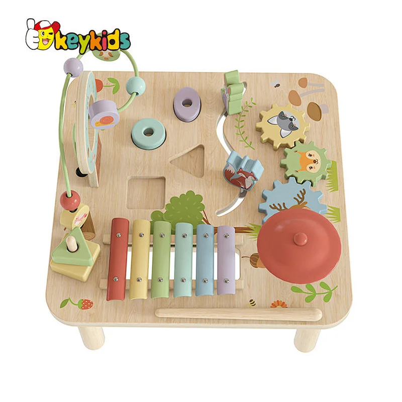 baby infant study toys multifunctional activity learning table for early brain development W07A239