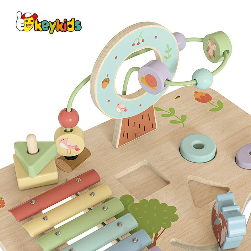 baby infant study toys multifunctional activity learning table for early brain development W07A239