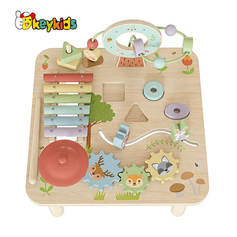 baby infant study toys multifunctional activity learning table for early brain development W07A239